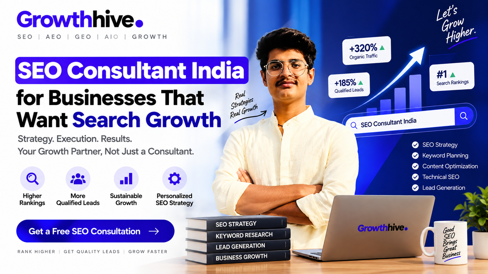SEO Consultant India | Strategy, Technical SEO & Organic Growth